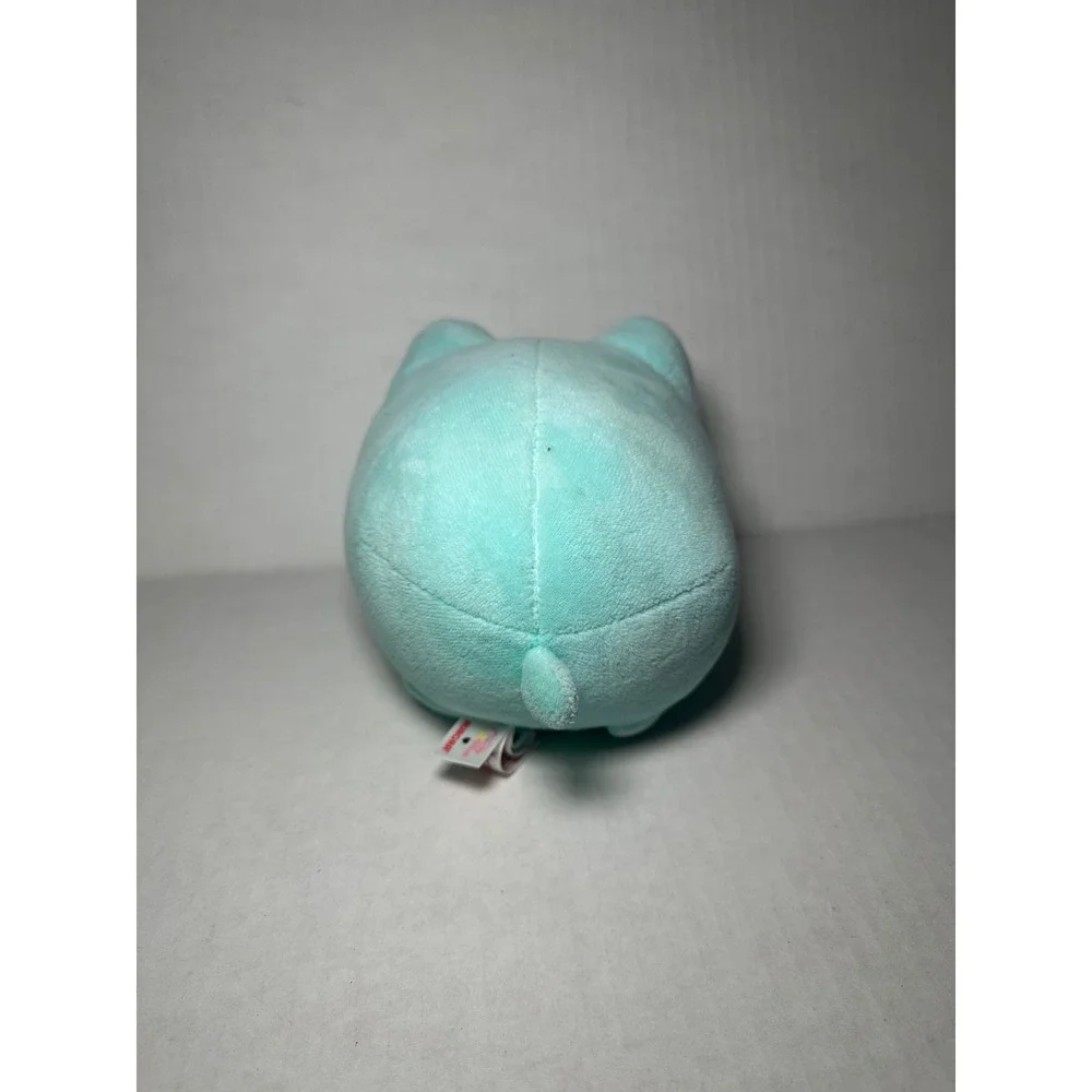 Aurora Meowchi Mint Mochi Cat Plush 5 Inch Mint Teal Stuffed Animal Kitten